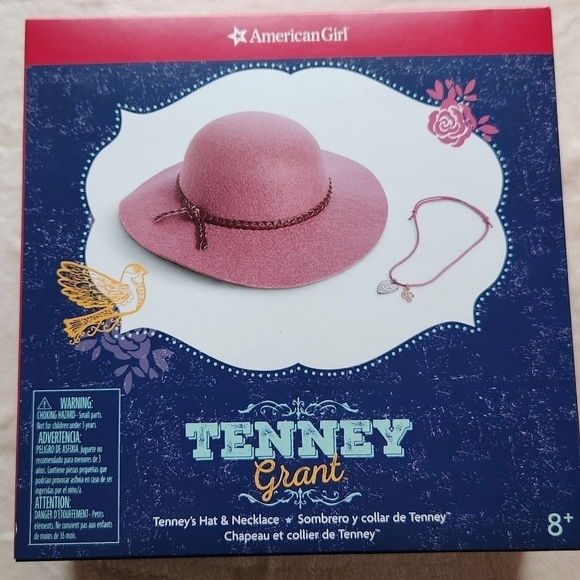American Girl Other - American Girl Tenney Grant Hat and Necklace
